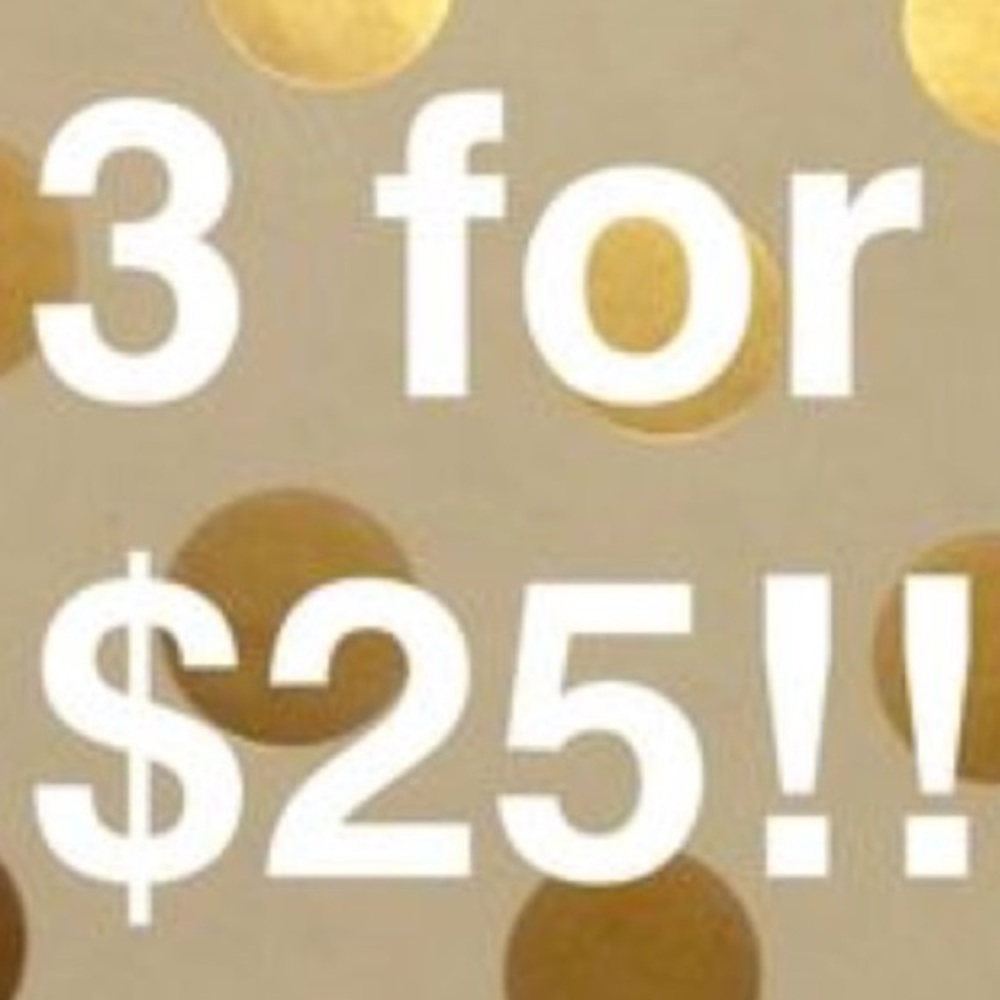 3/$25 ❤️